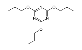 2,4,6-tripropoxy-[1,3,5]triazine Structure