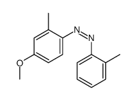(4-methoxy-2-methylphenyl)-(2-methylphenyl)diazene Structure