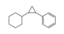 (2-cyclohexylcyclopropyl)benzene结构式