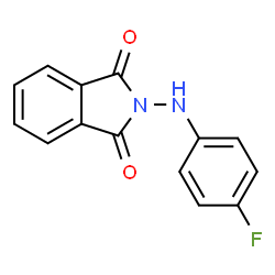 2-(4-FLUOROANILINO)-1H-ISOINDOLE-1,3(2H)-DIONE结构式