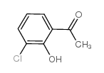 1-(3-氯-2-羟苯基)乙基-1-酮结构式