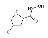 2-Pyrrolidinecarboxamide,N,4-dihydroxy-(9CI) Structure