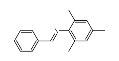 N-(2,4,6-trimethylphenyl)benzylideneamine结构式
