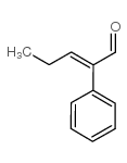 2-苯基-2-戊烯醛,(E)+(Z)结构式