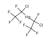 bis-(1-chloro-1,2,2,2-tetrafluoro-ethyl)-mercury结构式