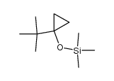 1-tert-butyl-1-siloxycyclopropane Structure