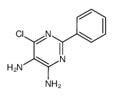 4,5-diamino-6-chloro-2-phenylpyrimidine Structure