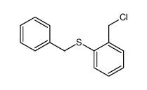 o-Benzylmercaptobenzyl chloride结构式