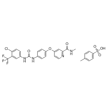 甲苯磺酸索拉非尼结构式