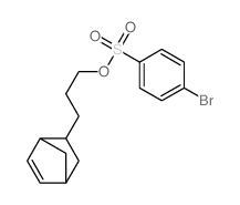 Benzenesulfonic acid,4-bromo-, 3-bicyclo[2.2.1]hept-5-en-2-ylpropyl ester, endo- (9CI) picture