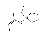2-triethylsiloxy-2-butene结构式
