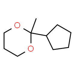 1,3-Dioxane,2-cyclopentyl-2-methyl-(9CI)结构式