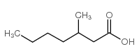3-methylheptanoic acid Structure