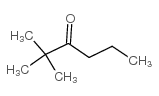 2,2-二甲基-3-己酮结构式