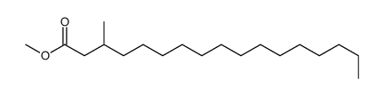 3-Methylheptadecanoic acid methyl ester Structure