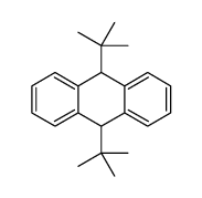 9,10-ditert-butyl-9,10-dihydroanthracene结构式
