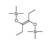 trimethyl(4-trimethylsilyloxyhex-3-en-3-yloxy)silane Structure
