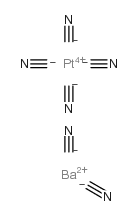 barium tetracyanoplatinate结构式