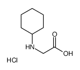 2-(环己基氨基)乙酸盐酸盐结构式