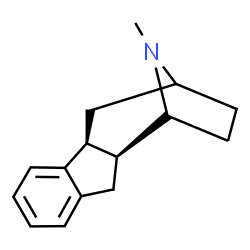 (4bR)-4bβ,5,6,7,8,9,9aβ,10-Octahydro-11-methyl-6α,9α-epiminobenz[a]azulene结构式