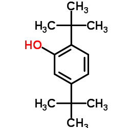 2,5-二叔丁基酚结构式