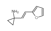 (E)-1-(2-(呋喃-2-基)乙烯基)环丙胺结构式