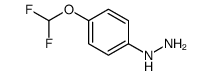[4-(二氟甲氧基)苯基]肼结构式