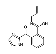 2-(1H-imidazole-2-carbonyl)-N-prop-2-enylbenzamide结构式