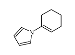1-(cyclohexen-1-yl)pyrrole结构式
