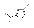 4-溴-2-(二氟甲基)-噻吩结构式