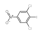 1,3-二氯-2-碘-5-硝基苯结构式