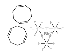 二(1,5-环辛二烯)六氟磷酸铑结构式
