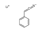 lithium,2-phenylacetonitrile Structure