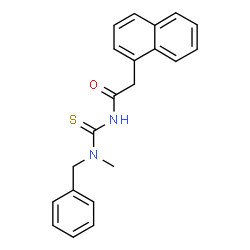 N-{[benzyl(methyl)amino]carbonothioyl}-2-(1-naphthyl)acetamide picture