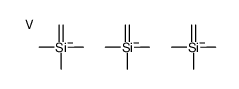 methanidyl(trimethyl)silane,vanadium Structure