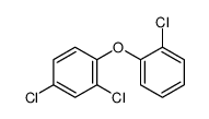 2,4-dichloro-1-(2-chlorophenoxy)benzene Structure