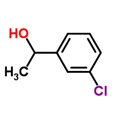 1-(3-氯苯基)乙醇结构式