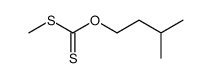 O-(3-methylbutyl), S-methyl dithiocarbonate Structure