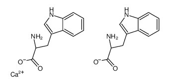 calcium di-L-tryptophanate structure