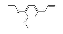 Eugenyl ethyl ether Structure