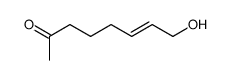 (E)-8-hydroxyoct-6-en-2-one Structure