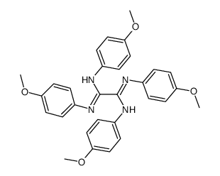 Tetra-p-anisidyl-oxalamidin结构式