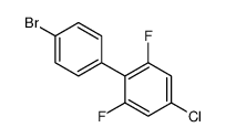 2-(4-bromophenyl)-5-chloro-1,3-difluorobenzene Structure