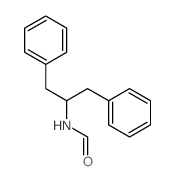 N-(1,3-diphenylpropan-2-yl)formamide结构式