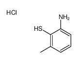 2-amino-6-methylbenzenethiol,hydrochloride Structure