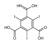 5-(carbamoyl)-2,4,6-triiodoisophthalic acid Structure