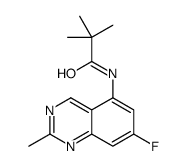 N-(7-fluoro-2-methylquinazolin-5-yl)-2,2-dimethylpropanamide Structure