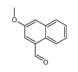 3-Methoxynaphthalene-1-carboxaldehyde结构式