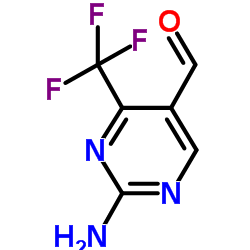2-Amino-4-(trifluoromethyl)pyrimidine-5-carbaldehyde picture