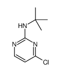 N-tert-butyl-4-chloropyrimidin-2-amine结构式